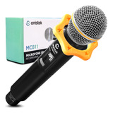 Microfone Profissional Sem Fio Karaoke Bateria Recarregavel