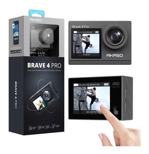 Câmera Esportiva Akaso Brave 4 Pro Wifi