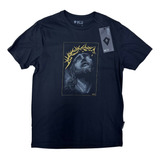 Camiseta Mcd Cristo - Preto E Dourado