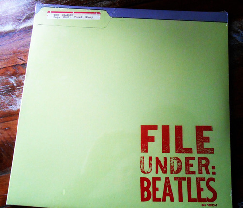 The Beatles Lp File Under: Beatles Raro Vinil Disco Novo