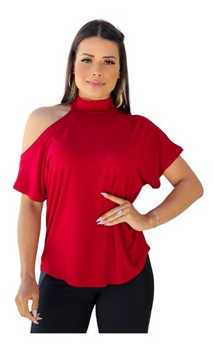 Blusinha Ciganinha Feminina Manga Curta Blusinha Shocker Top