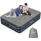 Colchon De Aire Idoo Queen, Cama De Aire Inflable Con Bomba