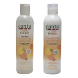 Cantu Pack Shampoo Más Acondicionador Kids Para Rizos Niños 