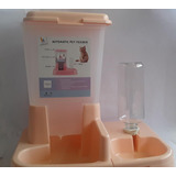 Dispensador De Comida Y Agua Para Perros Y Gatos