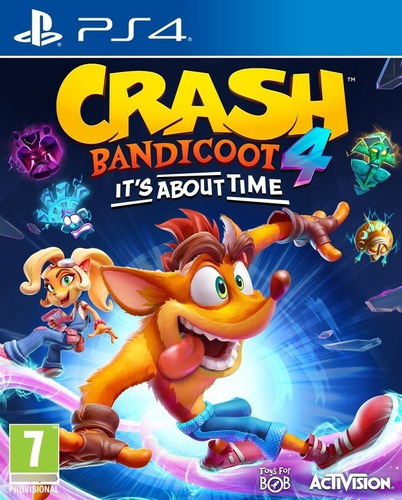 Crash 4 Bandicoot It Is About Time Ps4 Fisico Cerrado Orig