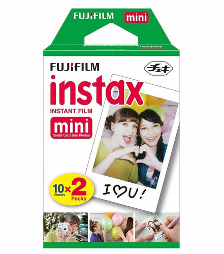 Filme Para Fujifilm Instax Mini - 20 Poses - Lacrado Nfe