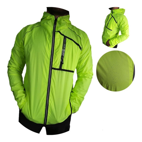 Chaqueta Rompevientos Para Caballero 90% Impermeable