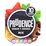 Preservativos Prudence Sabor Y Aroma Mix Con 10 Condones