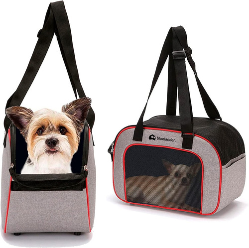 Transportadora De Mano Maleta Bolsa Tela Perro Gato Chico