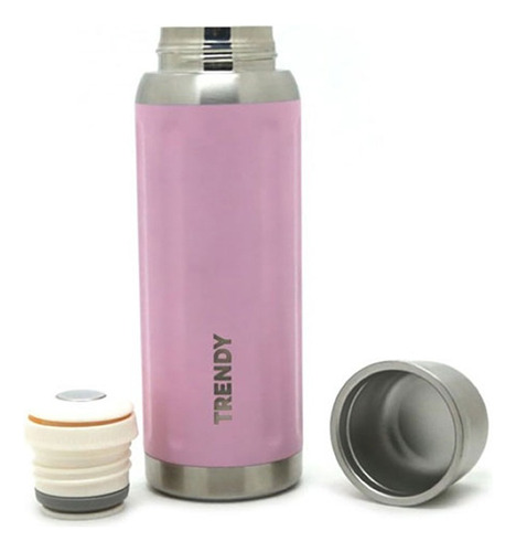 Termo Mate Acero Inoxidable Térmico Discovery 500ml Rosa