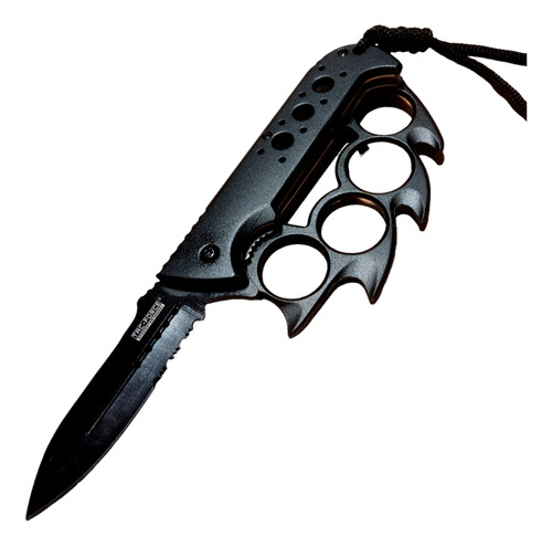 Navaja Manopla Cuchillo Speedster Rebel Black Auto Clip