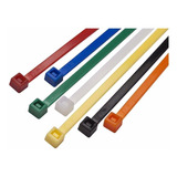 Abraçadeira Nylon Color Mix 2,5 X 100 Mm 6 Cores Com 600 Pçs