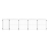 Cercado  Cão Cachorro 4 Módulos + Portão Linear 3,25m X 82cm