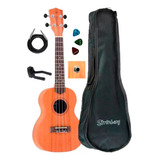 Ukulele Strinberg Uk06cmgs Concert Elétrico C/capa+acessorio