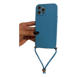 Funda Silicone Con Correa Para iPhone 12 Pro 