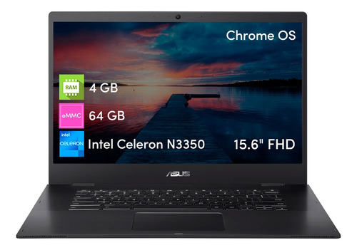 Chromebook Asus Cx1500 N3350 4gb 64gb 15.6  Fhd Chrome Os