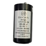 Capacitor Electrolitico De Arranque De Motor 400-450 Uf