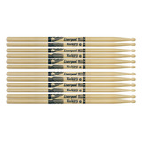 Kit Com 6 Pares De Baquetas Liverpool Hickory 5a Hy5am