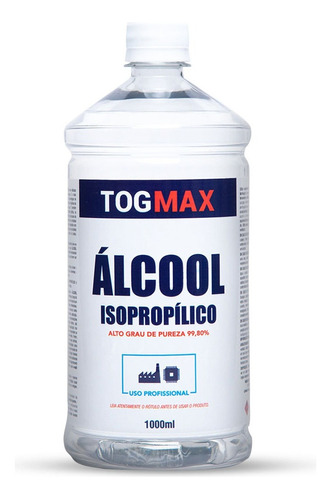 Álcool Isopropilico 99,8% 1 Lt Limpeza De Placa E Eletrônico