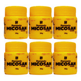 Kit 6 Pomadas Milagrosas Micosan 50g Original