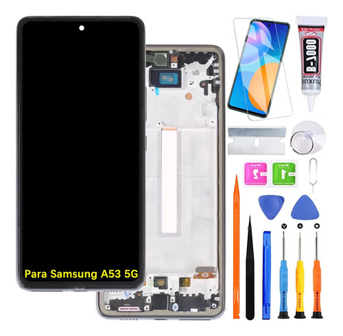 Pantalla Para Samsung A53 5g A536u A536b Incell Con Marco