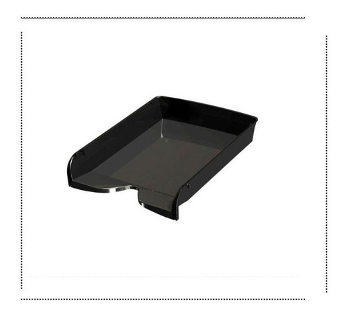 Bandeja Papelera Pizzini Autoapilable A4 Best Office Negro