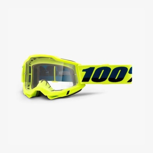 Goggles Moto Accuri 2 Amarillo Clear Lens 100% Original