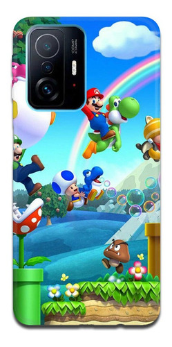 Funda Mario Bros 4 Para Xiaomi Todos