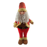 Enfeite Boneco Papai Noel Decoração De Natal 70cm