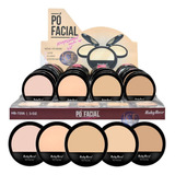 36 Po Facial Compacto Cores Claras Hb7206 Ruby Atacado Sj