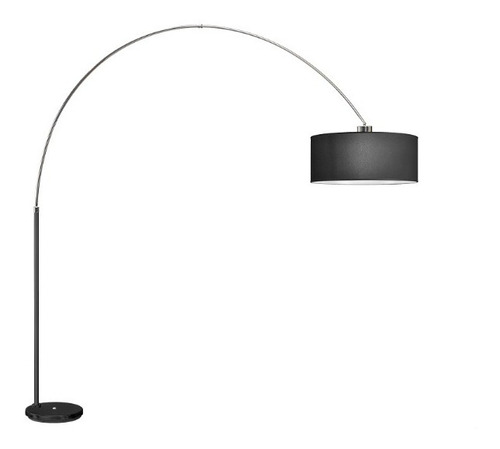 Lampara De Pie Arco Mega Pantalla Tela Extensible Led Incl.