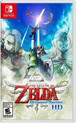 The Legend Of Zelda: Skyward Sword Hd - Switch Mídia Física