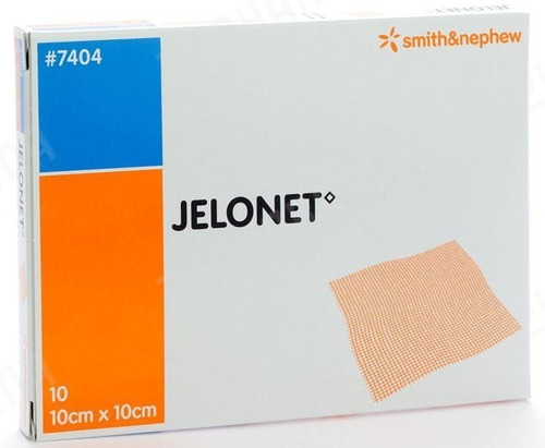 Jelonet, Gasa Parafinada Suave Baja Adherencia 10x10cm C/10