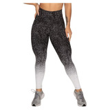 Calça Legging Vlast Feminina Academia Fitness Jacquard 1002