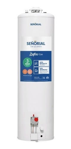 Termotanque Señorial 160lts Zafiro A Gas