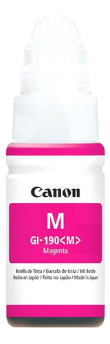 Botella Tinta Canon Original Gi-190 Magenta