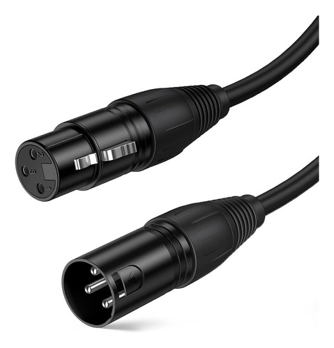 Cable Para Microfono O Luces Dmx Canon Rudo De 15 Metros