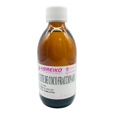 Aceite Esencial Abreiko Aceite De Coco Fraccionado Uso Cosmetico Sin Olor 250ml | MercadoLibre