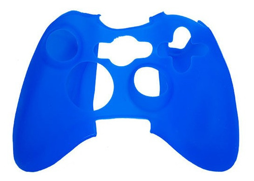 Funda Silicón Compatible Con Control Xbox 360 Azul