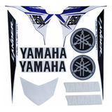 Kit Jogo Faixa Adesivo Lander 250 2015 15 Moto Azul