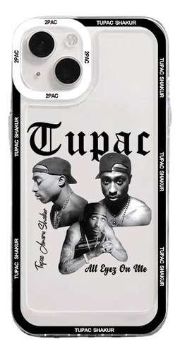 Funda De Teléfono Rapper Tupac Para iPhone 11, 12, Mini, 13,