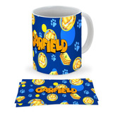 Mug Taza Garfield Gato Programa Cartoon 002