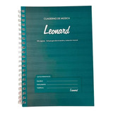 Leonard Lnd50 Cuaderno Pentagramado 50 Hojas - Espiralado