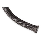 Techflex Hwn1.50bk50 Braided Sleeving,1.500 In.,50 Ft.,b Ggw