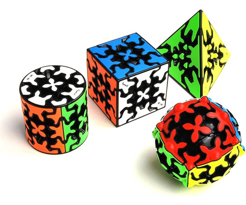 Sun-way Speed Cube Set, Gear Cube Set De 3x3 Gear Cube Cubo 