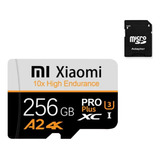 Cartão De Memória Xiaomi 256 Gb + Adaptador Micro Sd A2 4k