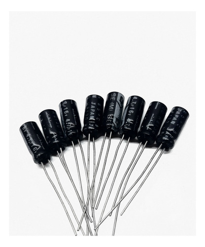 4.7x16 4,7ufx16v (packx10) Capacitor Electrolitico Nichicon 