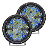 Faro Redondo Rigid 360 Series 6  Spot / Azul