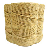 Kit 3 Rolo Barbante Sisal 2mm 300mts Artesanato Amarração