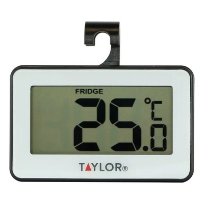 Termómetro Digital Taylor 1443 Gris -20 A 50°c Para Refrigeración Y Ambiental